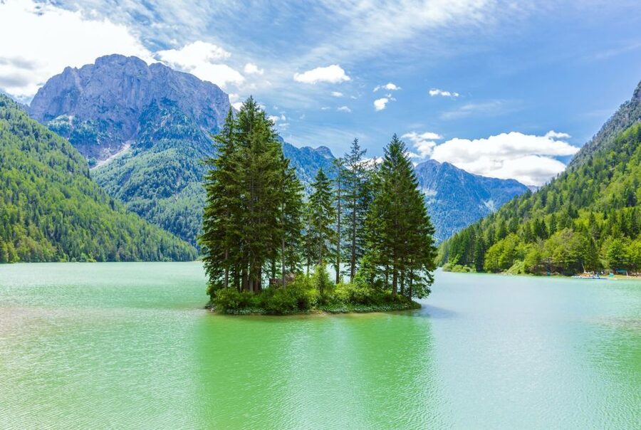 7 Alpine Wonders - Crossing toward the Italian side: Predil Pass and Lago del Predil