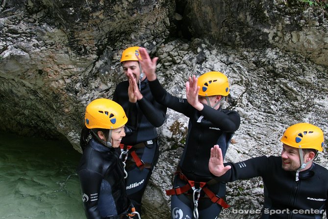 Advanced canyoning A+ package - Fratarica Canyon in Bovec: why this A+ outing feels different