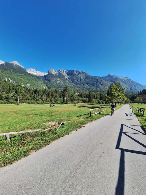 Bike Through Narnia: Waterfalls & Filming Location Bike Tour - Emerald River Riding and Village Stops on the Return to Bovec