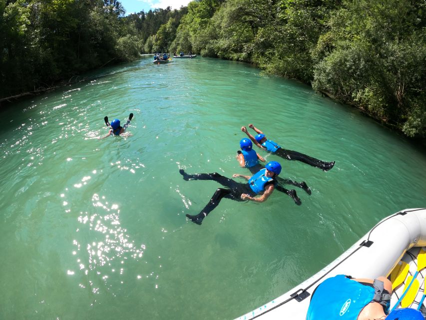 Bled: 3-Hour Family-Friendly Rafting Adventure - Swimming Time on Sava Dolinka: Cold Refresh, Optional Choice