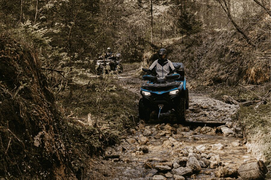 Bled: Full-Day Quad Rental - The route idea: from Bled into trails, forest, Bohinj waterfalls, and Kranjska Gora roads