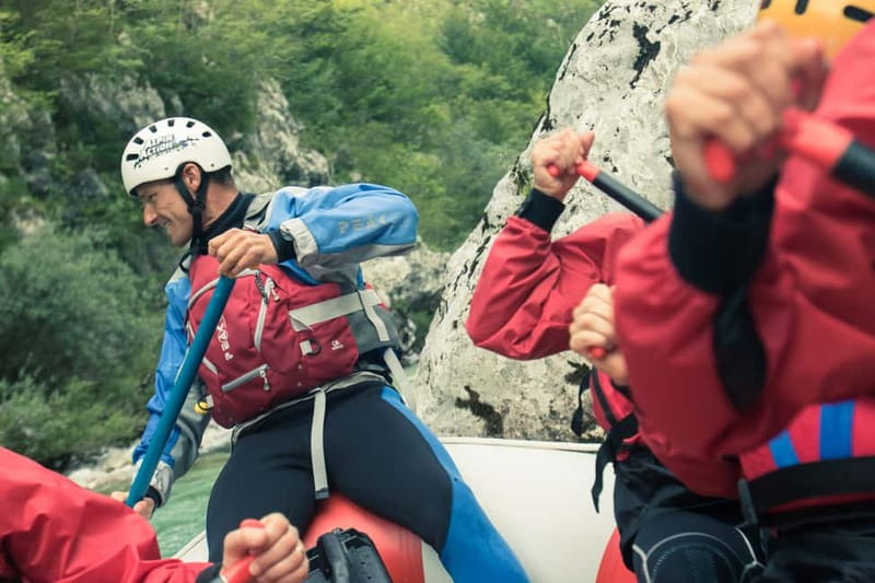 Bled: Great Fun Sava River Rafting by 3glav - From 3glav Base to the Water, Gear Up Fast and Stay Warm