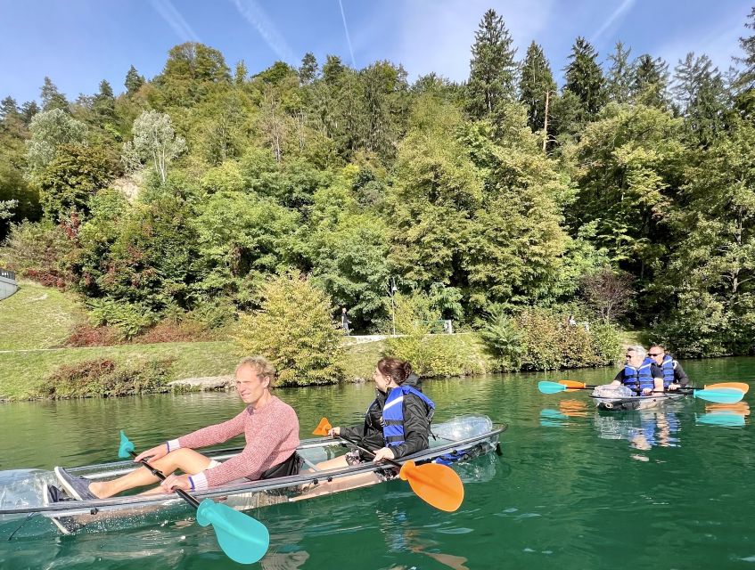 Bled: Guided Kayaking Tour in a Transparent Kayak - Key things to know before you go