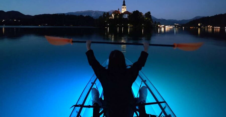 Bled: Guided Kayaking Tour in a Transparent Kayak - Paddling for beginners: you’ll get moving fast, but still respect the lake