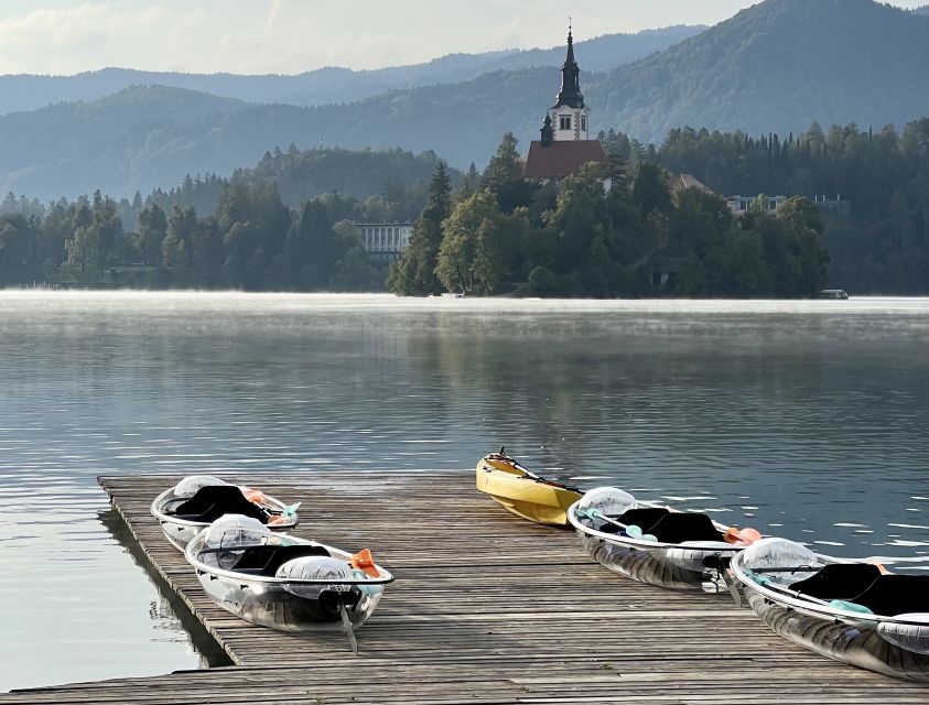 Bled: Guided Kayaking Tour in a Transparent Kayak - How the 1.5 hours usually plays out on the water