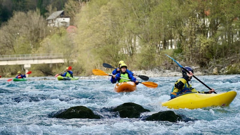Bled: kayaking trip on the river Sava - Why the Sava River is a smart first taste of whitewater kayaking