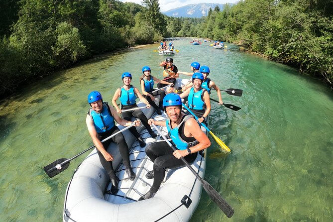 Bled Rafting - The 3-hour plan: about 1.5 hours actually rafting