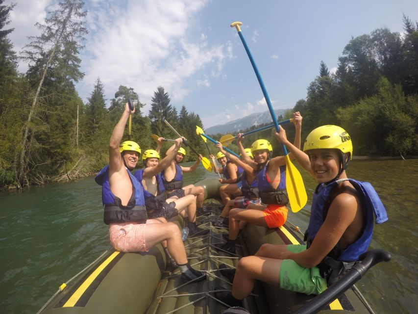 Bled-Rafting on Sava 13km - Getting to Tinaraft and starting near Bled or Lesce
