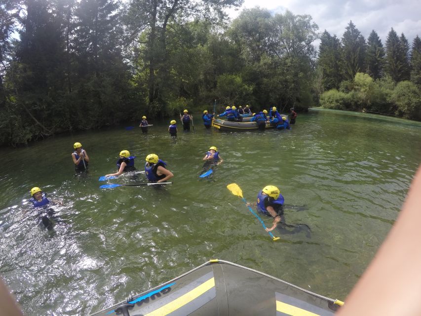 Bled-Rafting on Sava 13km - What the raft ride feels like for families and mixed groups