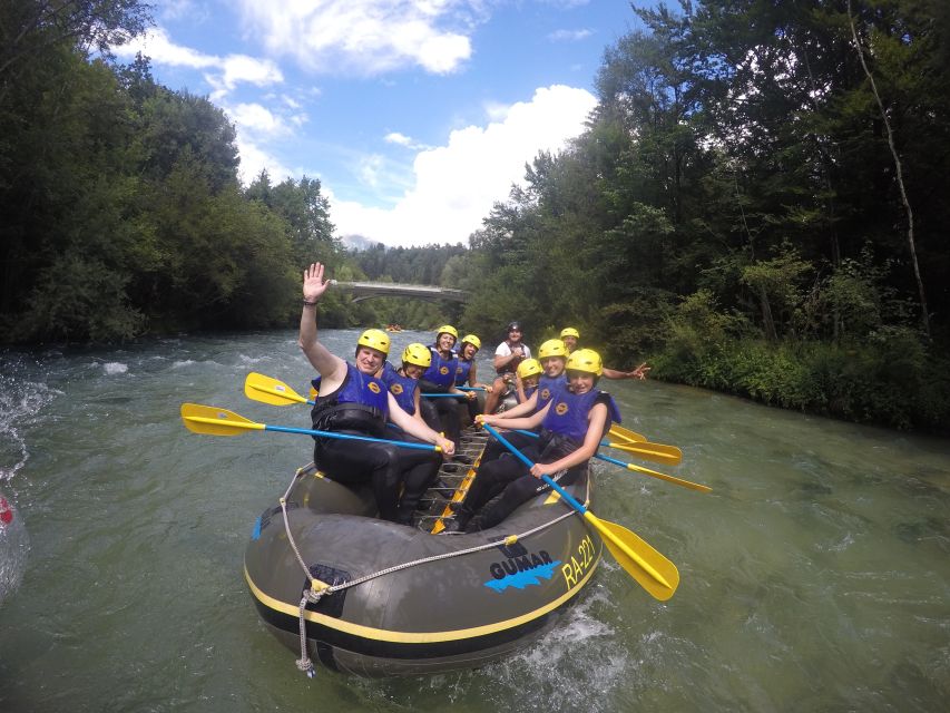 Bled-Rafting on Sava 13km - Optional upgrades: rafting plus picnic or zipline