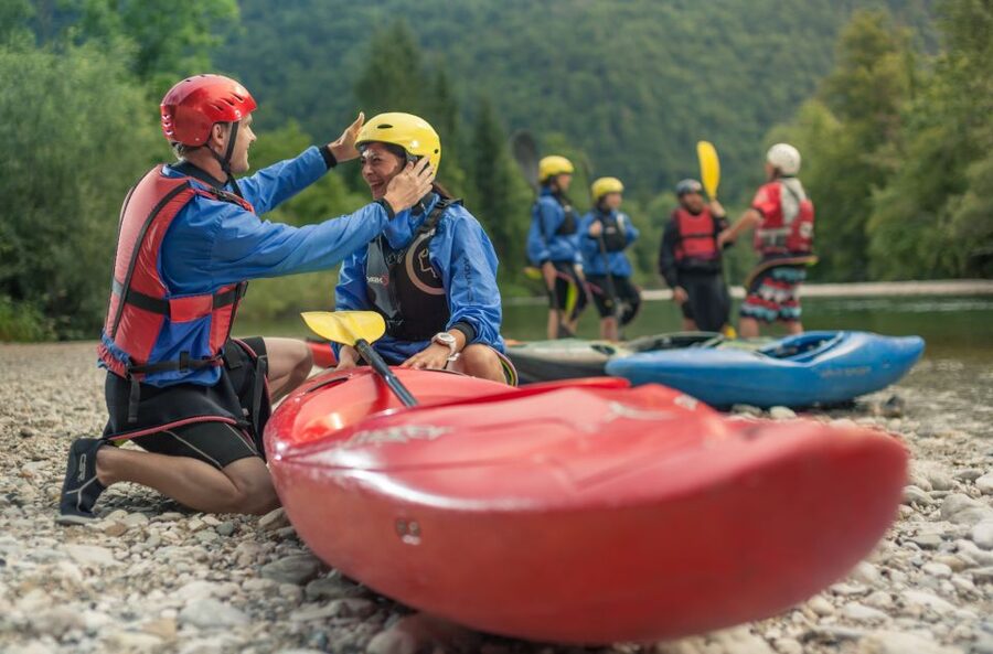 Bled: Sava River Kayaking Adventure by 3glav - How the guide handles safety and timing without killing the fun