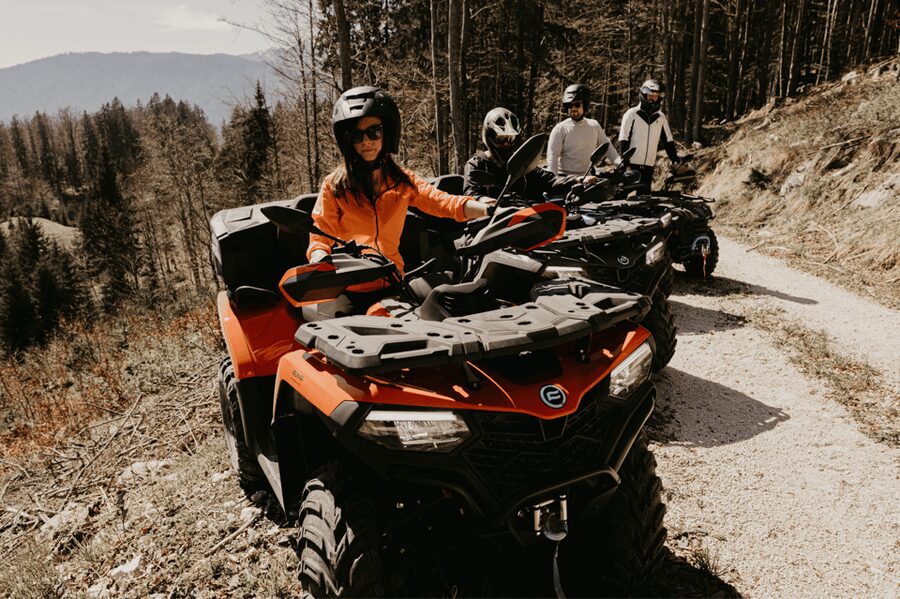 Bled: Scenic 2 hour QUAD tour - The ride experience: winding forest paths, rugged hills, real adrenaline
