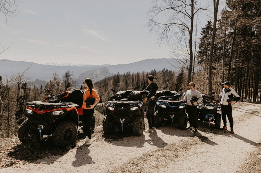 Bled: Scenic 2 hour QUAD tour - Stops and breaks: viewpoints, waterfalls, and the hot chocolate moment