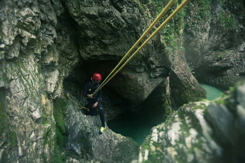 Bled: Triglav National Park Canyoning Adventure with Photos - Water level tip: why going after rain can change the whole mood