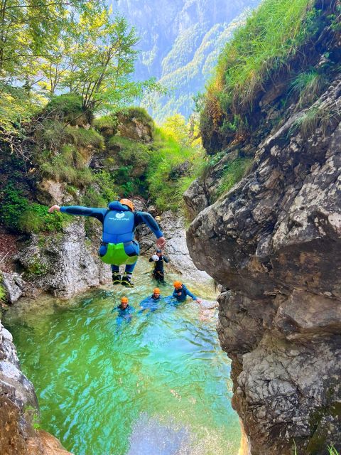 Bovec: 4-Hour Canyoning Adventure - Finding the start at the Soča River, then getting kitted up