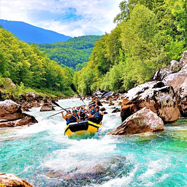 Bovec: Adventure Rafting on Emerald River Soča + FREE photos - The Pickup and the Van Ride: Setting Up the Right Mindset