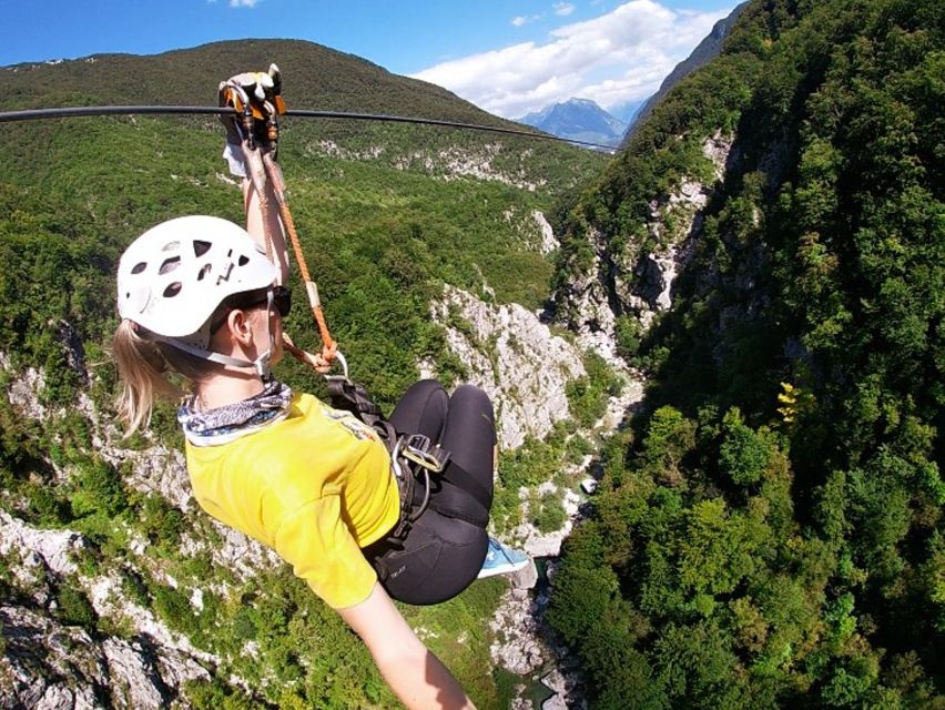 Bovec: Canyon Učja - The Longest Zipline Park in Europe - What to Bring, What Not to Wear, and Locker Reality