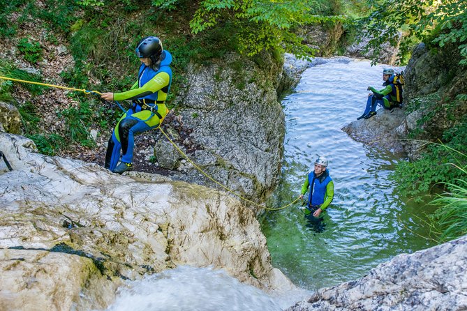 BOVEC CANYONING - Canyoning Tours For Couples - Your 4-hour flow: gear up, hike in, then play in the canyon