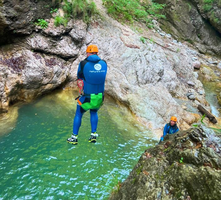 Bovec: Canyoning for Beginners Experience - Getting kitted right: sanitized wetsuit, gloves, helmet, and camera-ready gear