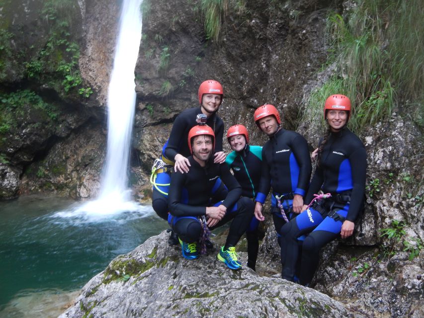 Bovec: Exciting Canyoning Tour in Sušec Canyon - Gear up right: wetsuit, boots, helmet, harness