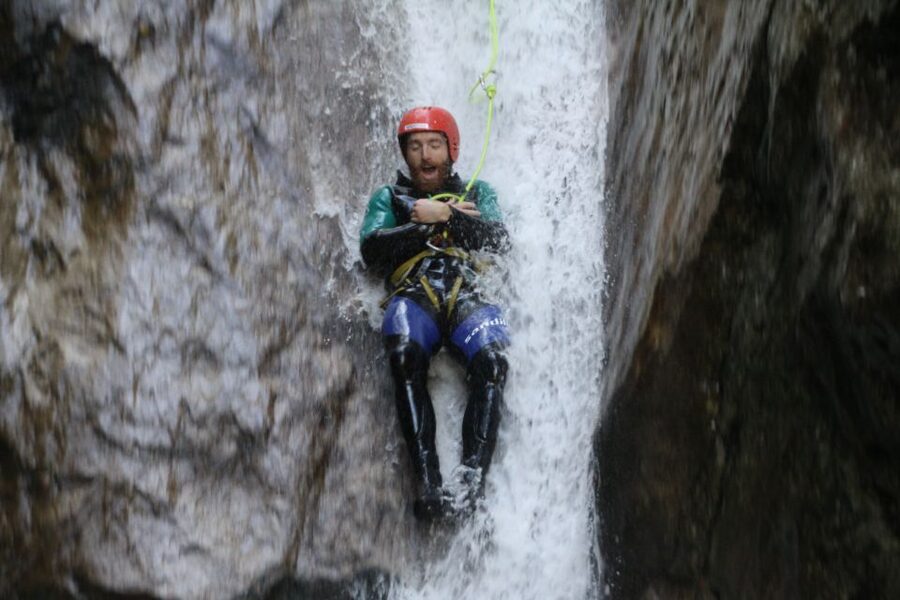 Bovec: Exciting Canyoning Tour in Sušec Canyon - From Bovec to Sušec: the van ride and the 30-minute hike