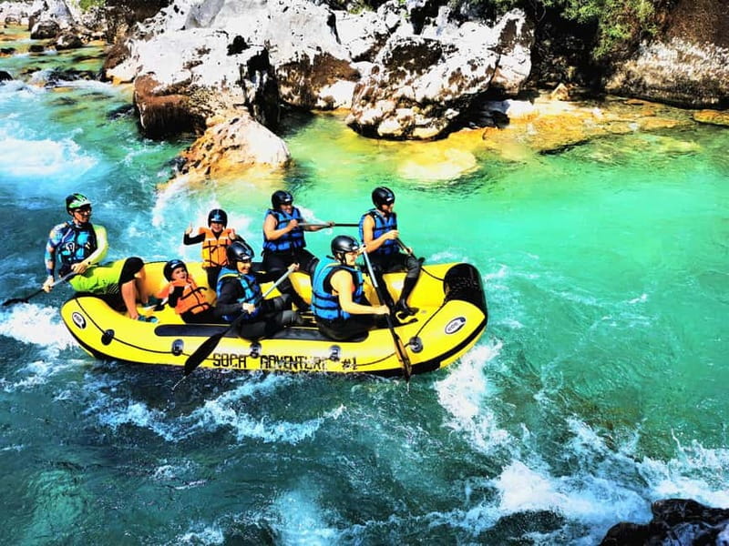 Bovec: Kinder Rafting on Soča River from 4years +FREE photos - Cold-water reality and what to pack (swimwear and towel are not optional)