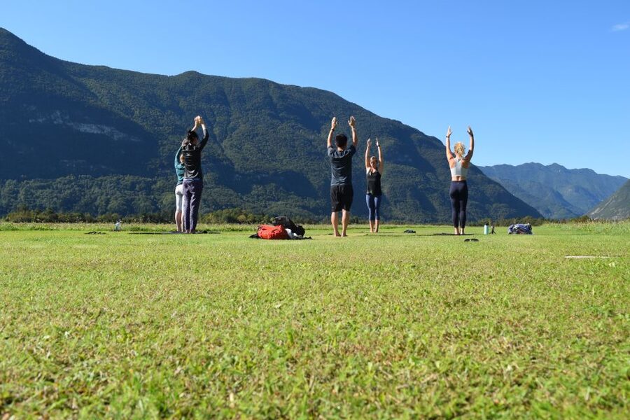 Bovec: Yoga in the Soča Valley - Outdoor Soča Valley yoga vs indoor when weather changes
