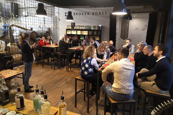 Broken Bones Spirits Tasting - The distillery experience itself: compact space, close conversation