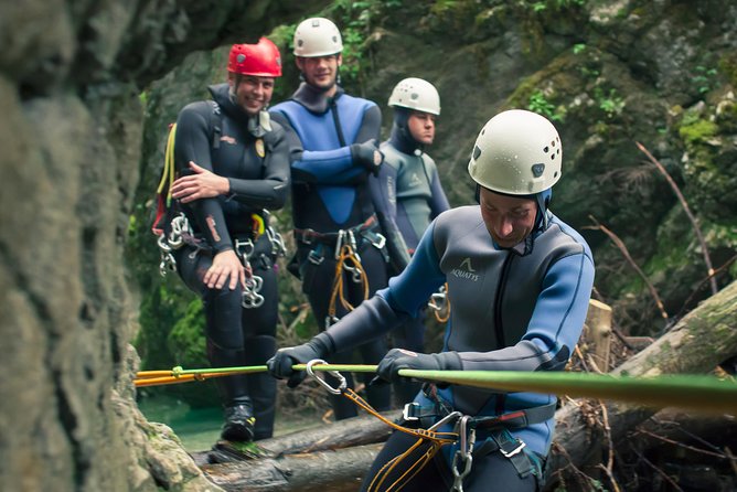 Canyoning Bled Slovenia Triglav National Park Tour with Photos - First moments in the action zone: instruction, safety, then the wow factor