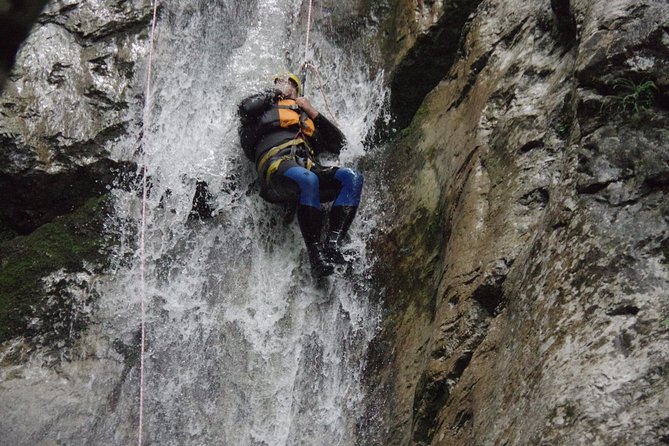 Canyoning in Susec Canyon - Views and wilderness time: the part between the slides