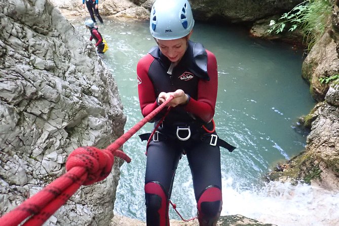 CANYONING in Susec from Bovec, Families welcome, photo service - Photo service in the canyon, and how it affects your budget