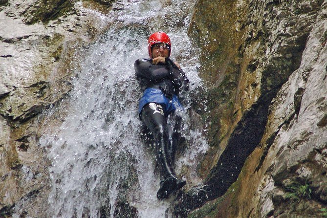 Canyoning in Susec Gorge from Bovec - Rope work, jumps, and slides: choosing your comfort level