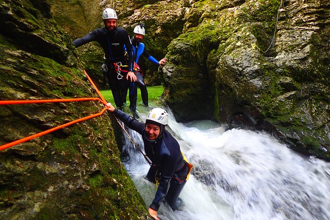Canyoning Lake Bled Slovenia With Photos and Videos - The 3.5-Hour Canyon Plan: Walk, Swim, Slide, Jump, Rope Down