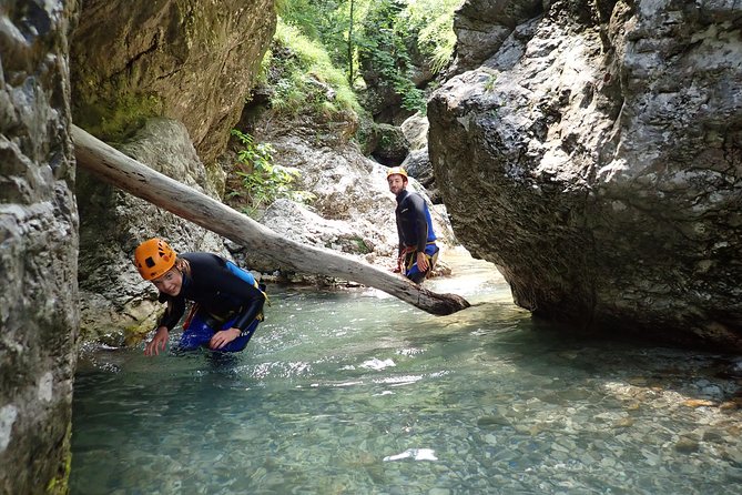 Canyoning Susec with leading local company - since 1989 - Equipment and guide coaching, why safety feels taken seriously