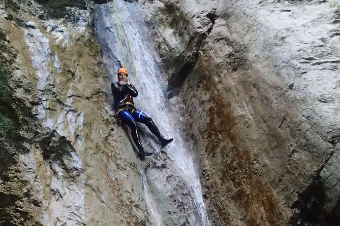 Canyoning Susec with leading local company - since 1989 - Soca Valley and Triglav National Park stops, what you actually get from them