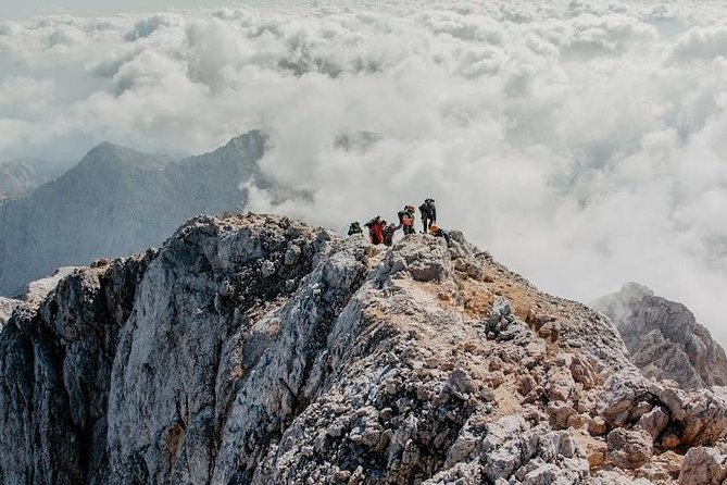 Climbing Mount Triglav in Slovenia - Day 2: the hardest via ferrata section, then the summit at 2864 m