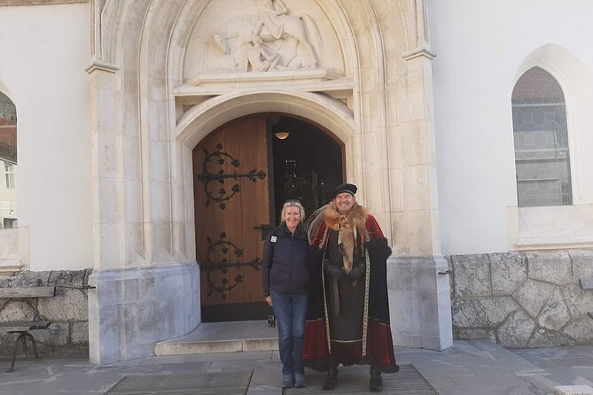 Cosmopolitan "medieval" Bled Walking Tour - Stop 2 at St. Martin Parish Church: identity, records, and a finishing viewpoint