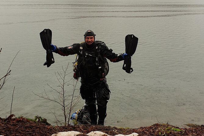 Diving Bled - What you see, from catfish to carp under the beams