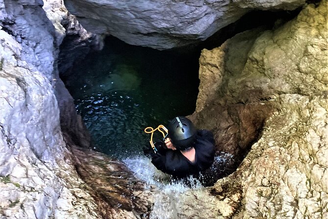 Dynamic Adventure Canyoning in Bovec with Free Photos and Videos - 1.5 hours along the stream: jumps, natural slides, and pool time