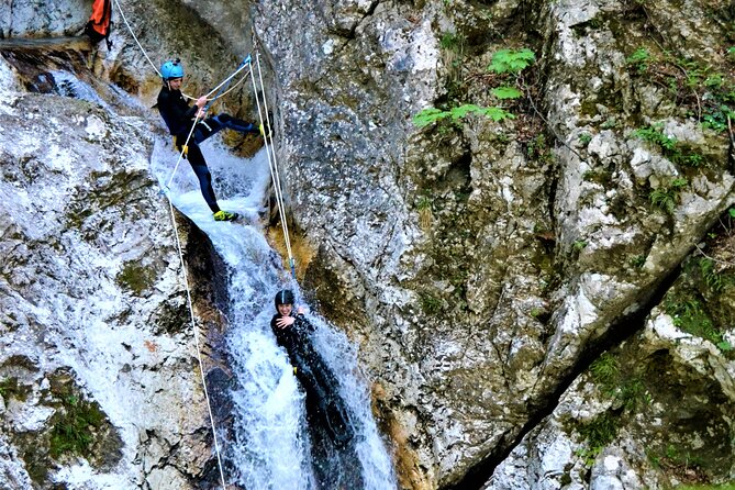 Dynamic Adventure Canyoning in Bovec with Free Photos and Videos - How the guides change your day: Sam and Simon’s impact