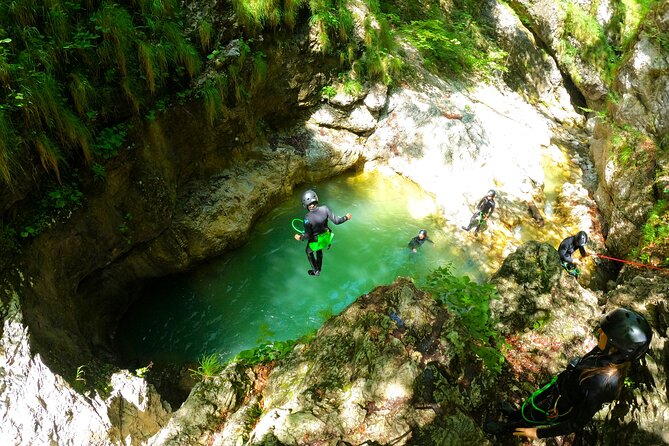 Dynamic Adventure Canyoning in Bovec with Free Photos and Videos - Small group size and the VIP feel in the gorge