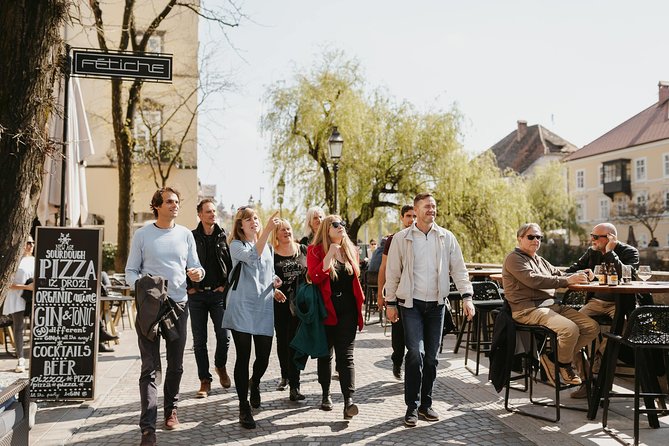 Food & Wine Tour Ljubljana - Local Foodie Adventure in Slovenia - Stari trg (Old Square): 7 Tastings and 4 Slovenian Wines