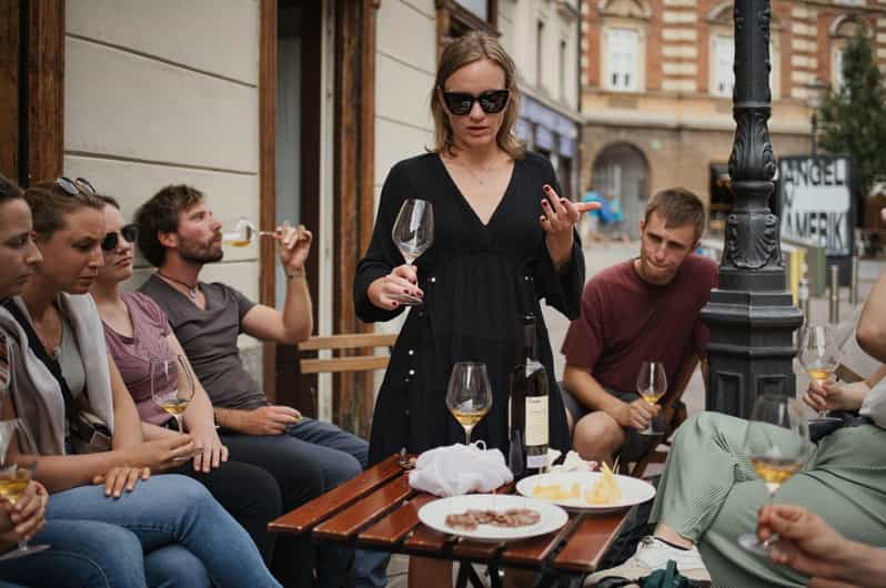 Food & Wine tour with a Sommelier - Your meeting point at Valentin Vodnik, right by the market