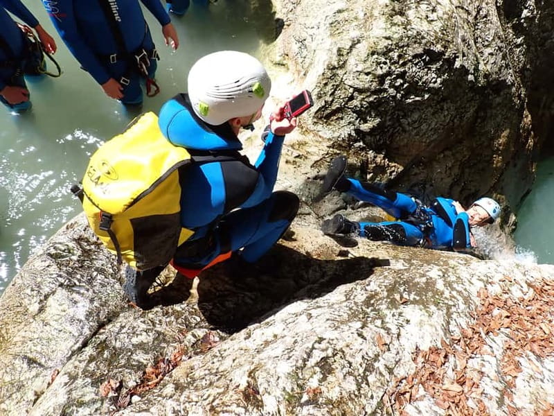 From Bovec: Sušec Stream Canyoning in the Soča Valley - Photos and souvenirs: plan for the €24 digital package