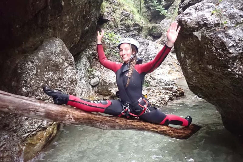 From Bovec: Sušec Stream Canyoning in the Soča Valley - What the tour schedule feels like in real time