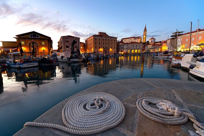 From Koper: Piran's Tastes and Tales - Church of St George (Cerkev sv. Jurija) for the big view