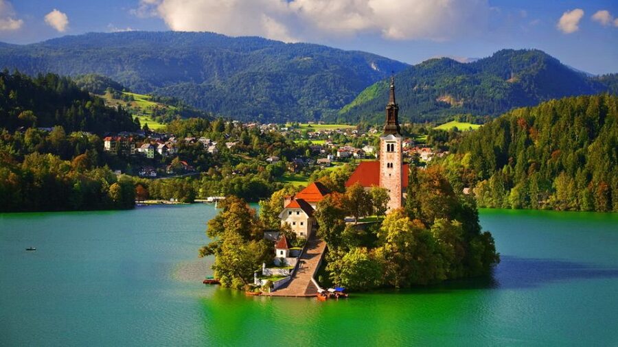 From Ljubljana: Trip to Lake Bled and Bled Castle - Lake Bled’s cliff, island, and lake feel like one story