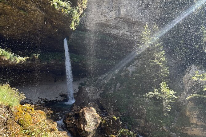 Full-Day Triglav National Park Tour from Ljubljana - Lake Jasna finish with the Goldhorn in view