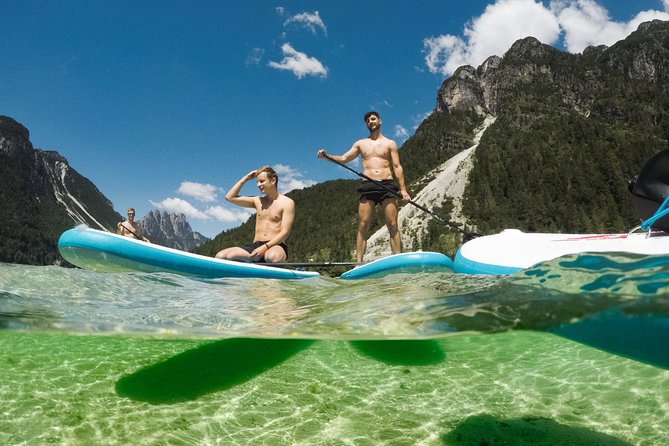 Half Day Stand-up Paddle Boarding (SUP) trip on Lake Predil - Lake Predil SUP from Bovec: what makes it such a great half-day