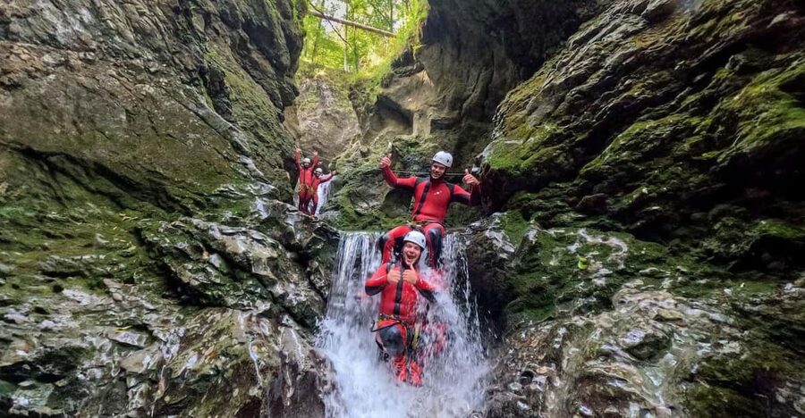 Lake Bled: Canyoning Adventure with Free Footage - Meeting Point, Pickup, and How You Get to Slap Grmečica